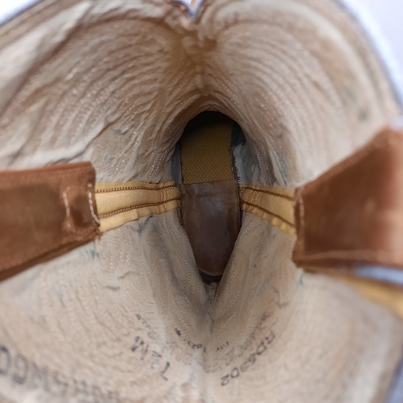 Durango Western Boots RD5302 Tooled Leather Distressed Camel Brown Womens 7.5 - Picture 12 of 14